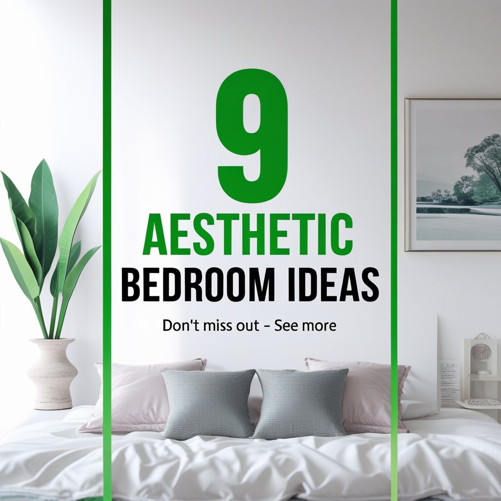 9 Aesthetic Bedroom Ideas