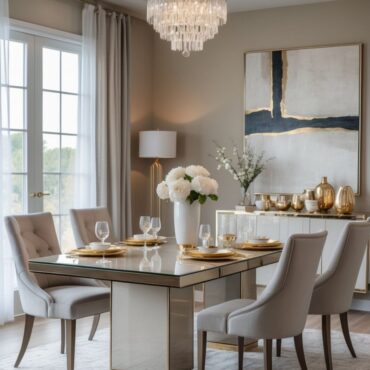 neutral_glam_dining_room_ideas