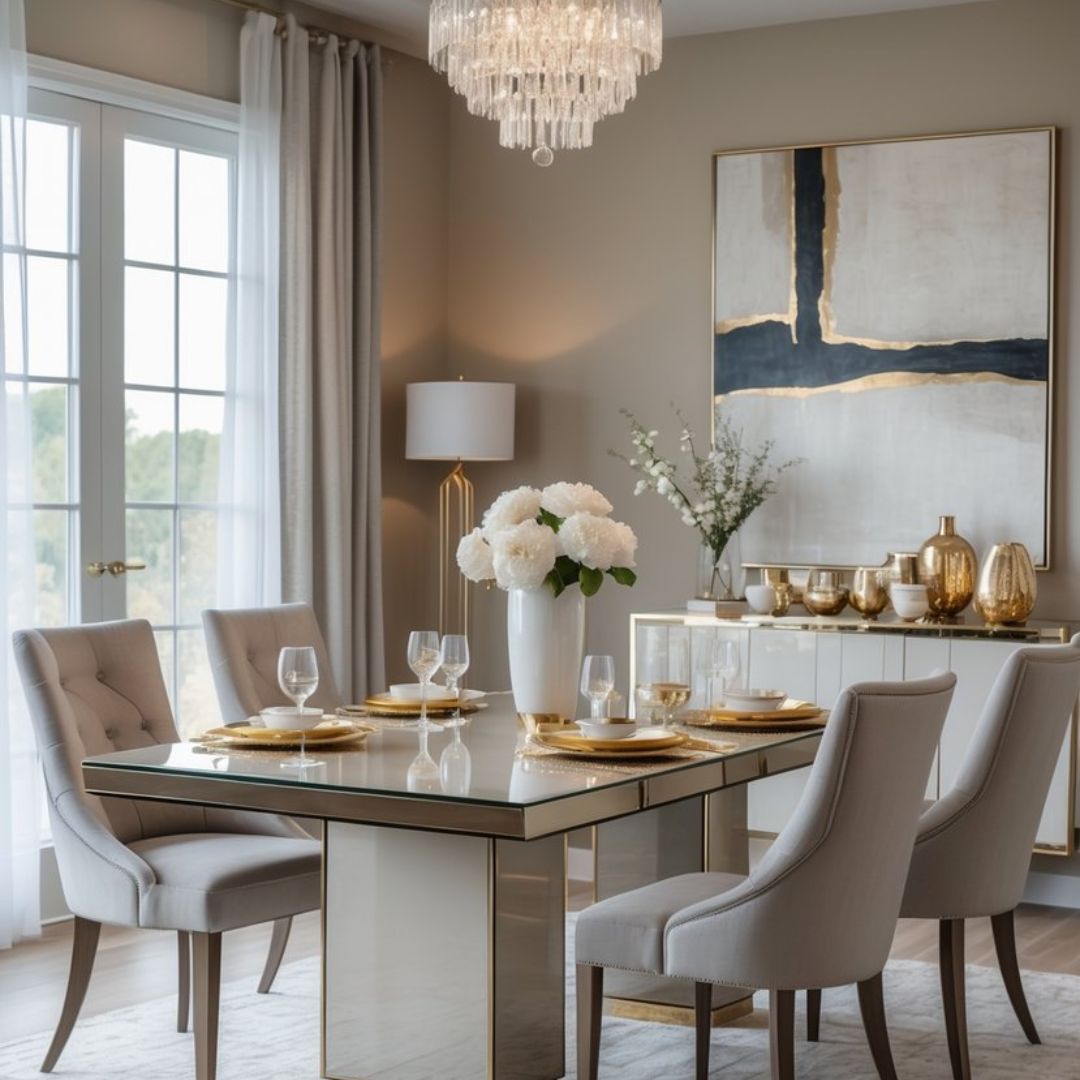 neutral_glam_dining_room_ideas